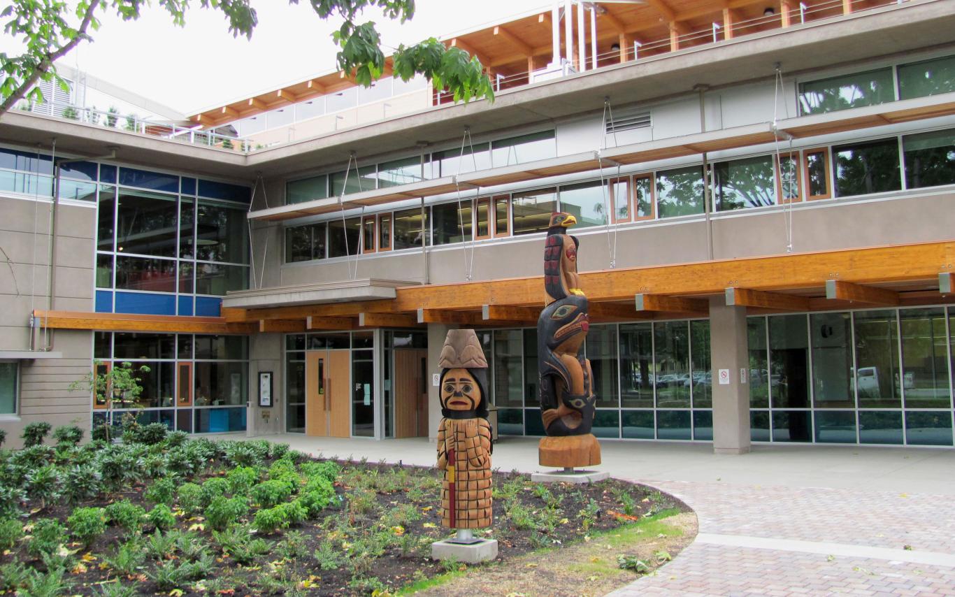 VIU Cowichan Campus Entrance