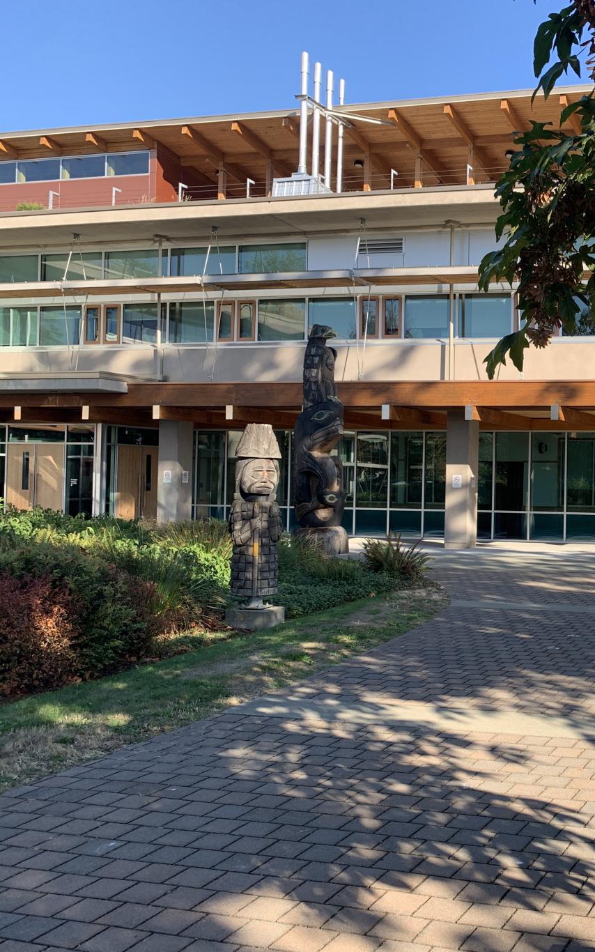 Cowichan campus south entrance